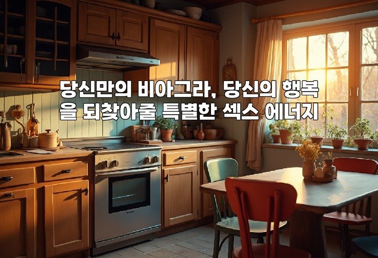 당신만의 비아그라, 당신의 행복을 되찾아줄 특별한 섹스 에너지