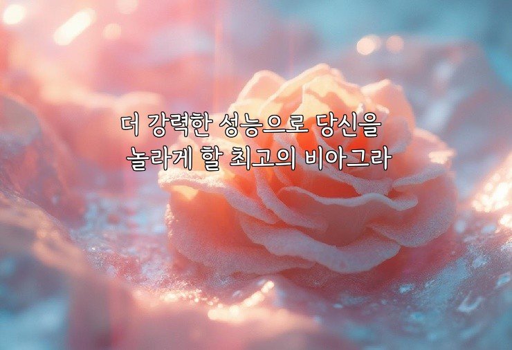더 강력한 성능으로 당신을 놀라게 할 최고의 비아그라